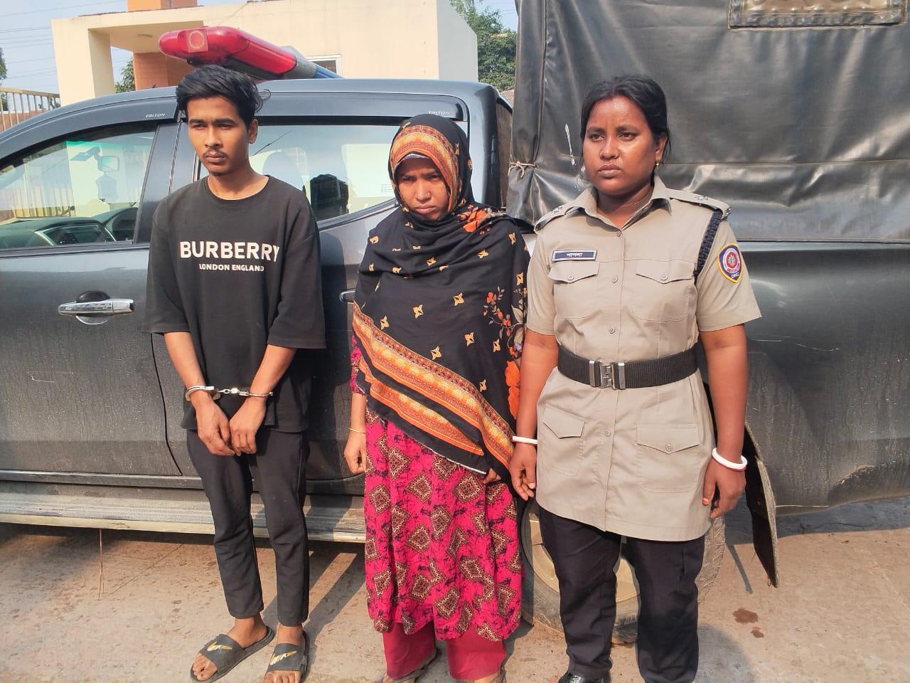 সুন্দরগঞ্জে হেরোইনসহ ভাই-বোন গ্রেফতার